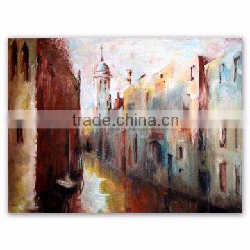 ROYI ART Newest Design Streetscape Paintings Wall Decor