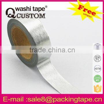 Decorated hot sale decorative foil washi tape for scrapbooking