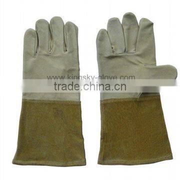 Unlined Pig grain welding glove