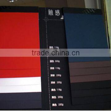 Hot Soft Touch Paper Touch Cover Paper Price