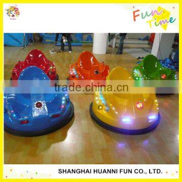 Amusement park fun city bumper car with LED light, inflatable small bumper car