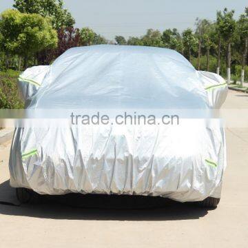 Folding silver PEVA sun Car Cover