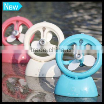 Useful With Water Spray Plastic Handheld Fan