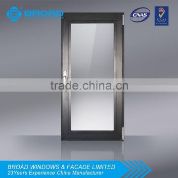 US standard thermal break sound insulation double glazed aluminum casement windows