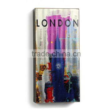 MDF Aluminum Colorful City Wall Art photo-2