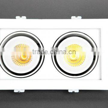 Square Grille LED Downlight 20W