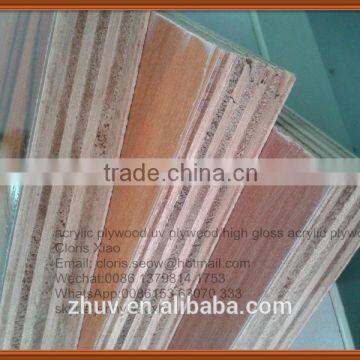 UV Glossy MDF Board / UV Glossy Plywood For Kitchen Doors