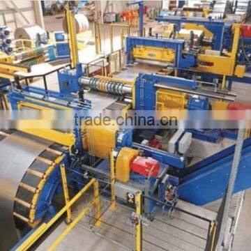 Automatic Rewinder Coil Steal Sheet Plate Panel Slitting Line , Auto Galvanized Steel Sheet Slit LIne With Recoiler photo-2