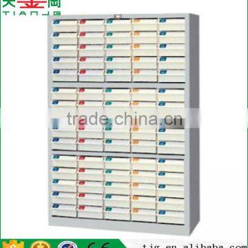 Taiwan TJG-CDH-575-1 High Quality Plastic ABS 75 Milky White Drawers Workshop Spare Parts Cabinets