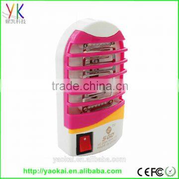 Multifunctional Mini LED Fly Bug Insect Mosquito Killer Lamp with US Plug