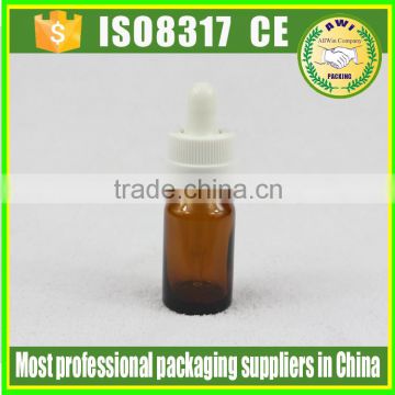 Empty Glass Eye Dropper amber Serum Bottles 10ml