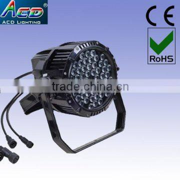 high power 54*3w waterproof led strobe light, led outdoor par light, led stage par can light