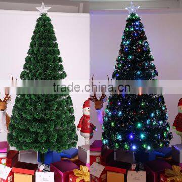 7ft fiber optic LED christmas tree custom