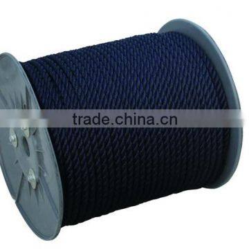 Marine ROPE/pOLYPROPYLENE Twisted Rope/ Navy blue