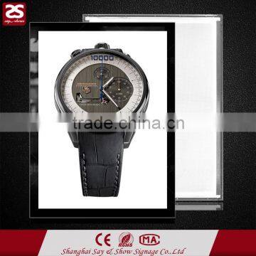 Wholesale advertisng snap open menu board LED magnetic light box