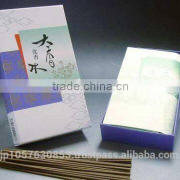 Seikado Stick Incense, Jinko Daikoboku Agarwood-based fragrance, Economic Bulk Pack