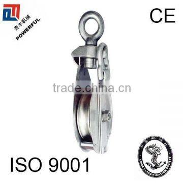 STAINLESS STEEL SWIVEL EYE SNATCH BLOCK