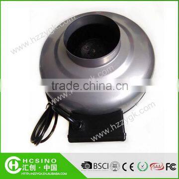 Quiet 6 Inch Centrifugal Fan Inline Fans Silent Hydroponics Ventilation Duct Fan