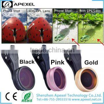 new unique product ideas camera lens all brands mobile phones high resolution wide angle lens with CPL