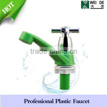 Plastic ABS Water Tap with green colour