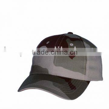 100% Cotton Camouflage Baseball Caps for Promotion