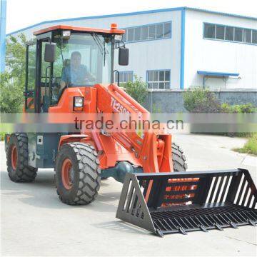 4 Wheel Drive Hydrostatic Wheel Loader Made in China for Sale photo-2