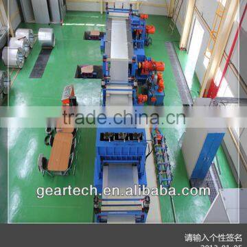 Steel Coil or galvanized steel plate or Zinc-Al plate and cold rolled plate color Coating painting machine production Line