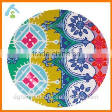 9 inch round melamine side plate