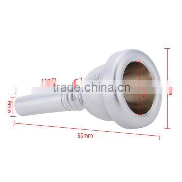 Nickel-Plated Copper Alto Trombone Mouthpiece 12C Small Shank photo-2