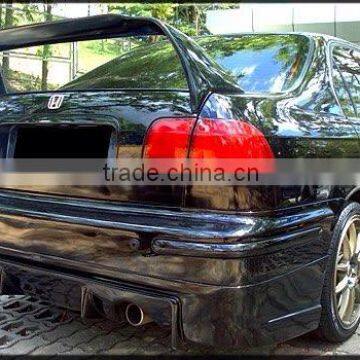 Hi Power Universal 304 Stainless Steel Silver Color Exhaust Pipe Racing Car Exhaust Muffler Tip photo-5