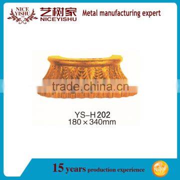 Cast Aluminum Flower and Leaves for Decoration Fence Gate Stair Railing Window Grill photo-3