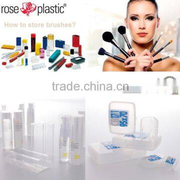 Round telescopiv tubes for cosmetics