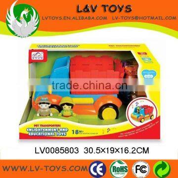 battery operated education take apart car toy