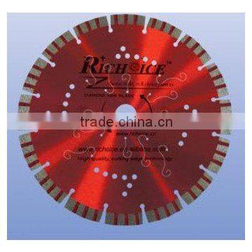 hot pressed segment diamond brand saw blade for concrect