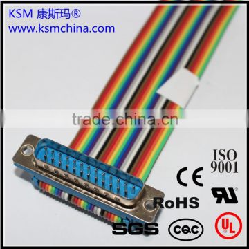 High quality/ Cheap price DB-25M-ET Wiring harness processing wire spring y terminal and connector