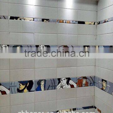 2016 new design tiles 20x40 catton design simple wall tile for sale