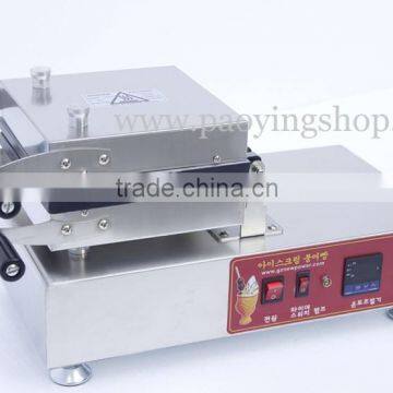 4pcs Commercial Use Non-stick 110v 220v Electric 10cm Flower Ring Cruller Donuts Machine photo-5