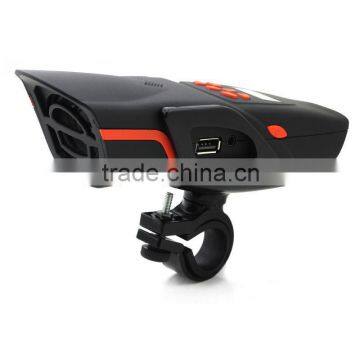 Hot! Fashion Design 7 Functions Excellent Sound AV126 Wireless Bicycle Bluetooth Speaker With LED Light Power Bank photo-2