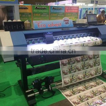 High Quality 1.9m size Eco Solvent Printer with dx5 printhead