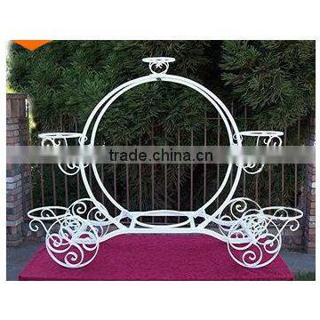 Cinderella carriage large wedding cake display holder (H-261)