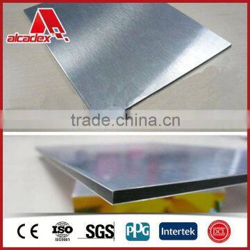 Foshan 4mm PVDF/PE/Mirror/Brush Aluminum Composite Panel