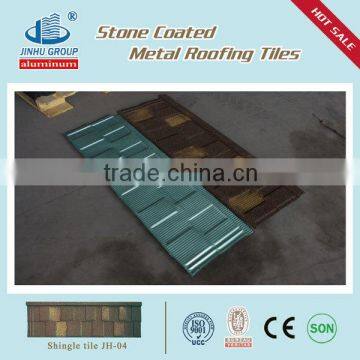 new innovation building material sun stone coated metal roof tile