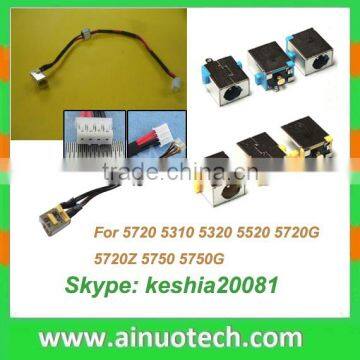 laptop dc power jack for asus UX30 K50 P50 X5 X87Q UX31 dc Jack SMD Female jack