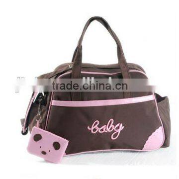 cute nappy changing diaper bag with Mat Pad