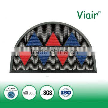 Wholesale Viair PVC Door Mat with Colorful Carpet