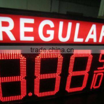 alibaba express wholesale rental portable outdoor oil gas station led price sign