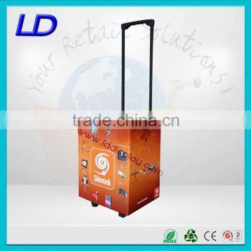 high quality trolley case cardboard ,paper trolley case ,paper pop trolley bag