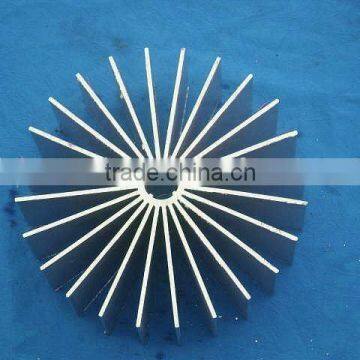 Extruded aluminium LED light heat sink equipment