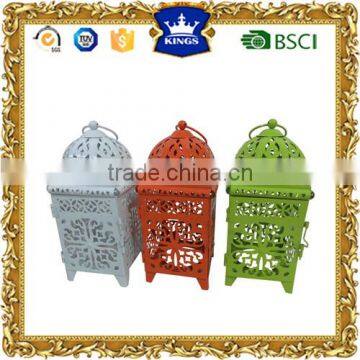 Colorful small Moroccan lantern for home and garden decoration