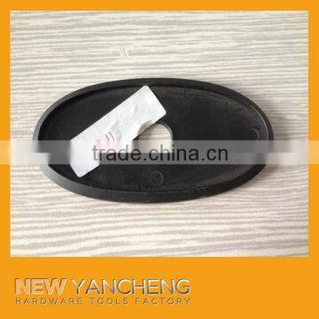 glass tea table metal gasket